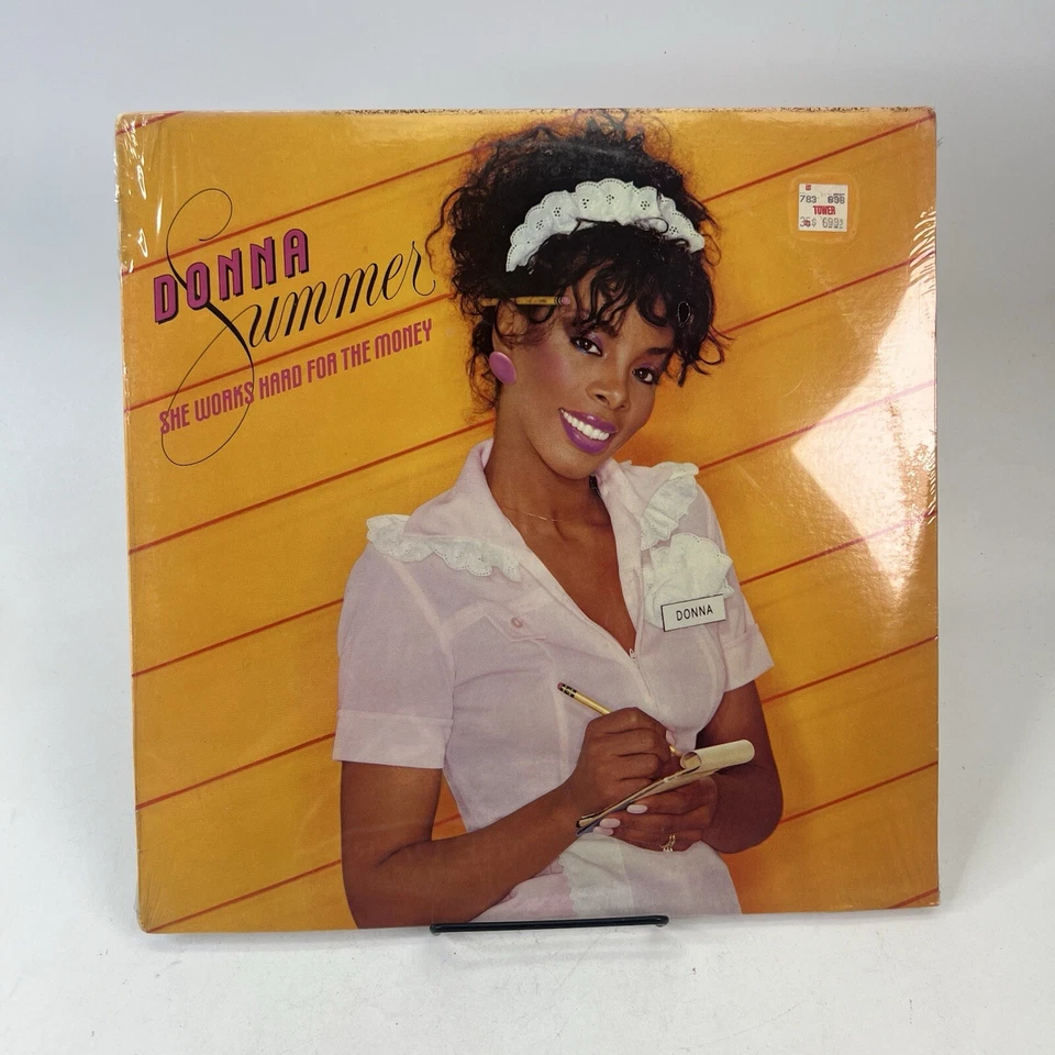 Donna Summer ‎She Works Hard For The Money LP винил 1983 запечатанный - Изображение 1 из 4