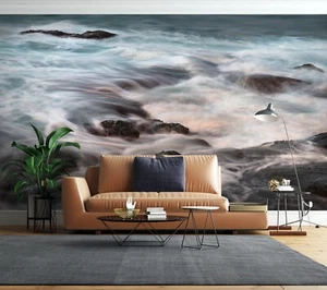 3D Wide River S866 Wallpaper Mural Self-adhesive Removable Sticker Kids Pa - Picture 1 of 11