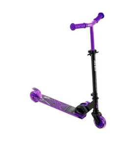Neon Vector Folding Kick Scooter LED Wheels Kids 5+ PURPLE NEW (See Description) - Picture 1 of 9