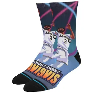 stance anthony davis socks M 6-8.5 NWT $20 los angeles lakers LAL - Picture 1 of 6