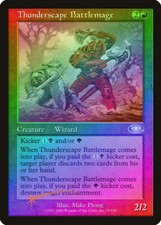 Thunderscape Battlemage FOIL Planeshift PLD Red Uncommon MAGIC CARD ABUGames