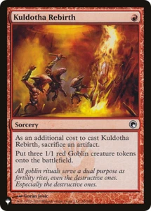 MTG magic 1x Kuldotha Rebirth (M/NM) The List Reprints - Bild 1 von 1
