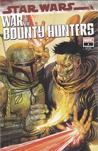 STAR WARS WAR OF THE BOUNTY HUNTERS #4 KIRKHAM EXCLUSIVE VARIANT MARVEL NM - Picture 1 of 2