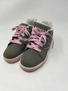 Heelys Propel 2.0 770380 Wheeled Skate Shoes Size 4Y Womens Size 5 Grey/Pink