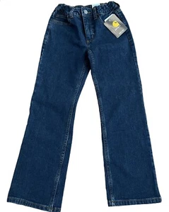 Carhartt Jeans Boys Girls Size 7 Relaxed Fit Adjustable Waist - Picture 1 of 9