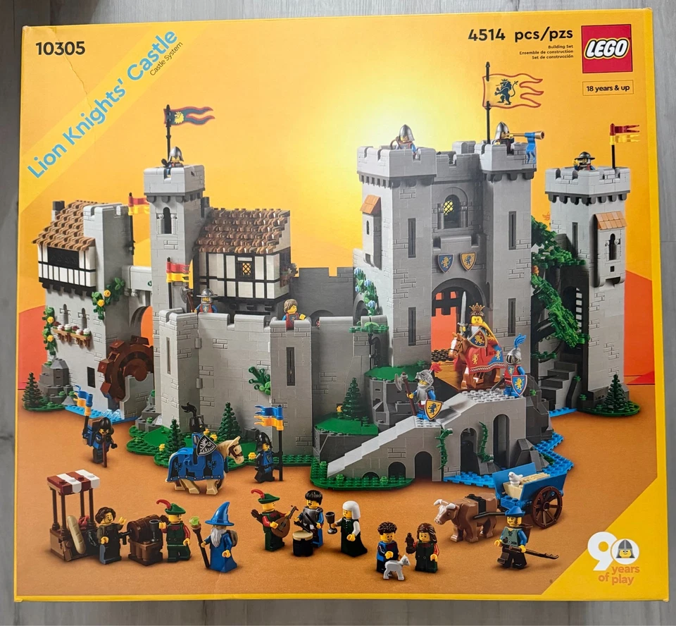 LEGO CASTILLO CABALLEROS LEÓN RETIRADO **CAJA NUEVA TIENE DAÑOS LEVES EN LA CAJA** #10305 Foto 1 de 1