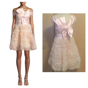 Marchesa Cold shoulder Tulle dress - Picture 1 of 16