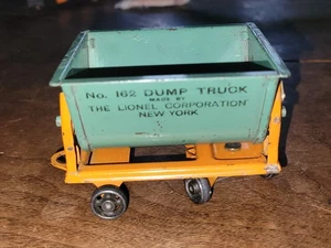 40er-50er Jahre Vintage Lionel Güterbahnhof Zubehör Nr.162 Muldenkipper - Bild 1 von 11