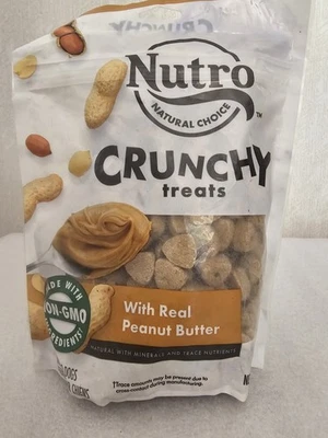 Nutro Crunchy Dog Treats with Real Peanut Butter, 16 oz. Bag - Image 1 of 4