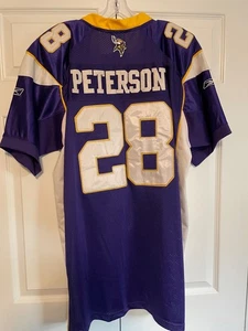 Adrian Peterson Minnesota Vikings Authentic Reebok Trikot Größe 54 - Bild 1 von 4