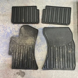 OEM 2008 - 2014 Subaru All Weather Rubber Floor Mats Impreza J501SFG200 - Picture 1 of 19