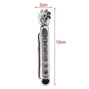 8 LED DRL Daylight Wind Energy No Need External Power Car Daytime RunniJF - Picture 1 of 12