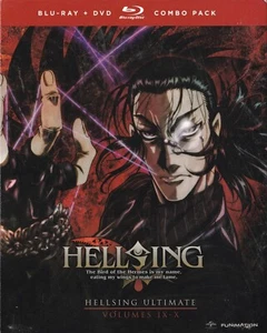 Hellsing Ultimate Volumes IX-X (Blu-ray Disc/DVD, 2014, 3-Disc Set) - Picture 1 of 6