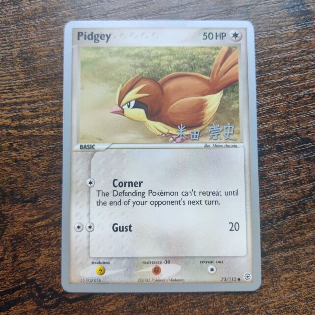 Farfetch'd 23/112 Rare Non Holo EX Fire Red Leaf Green WOTC NM W/  Shipping