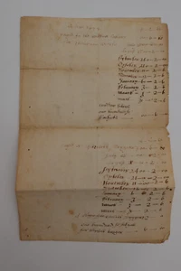 Finland IN SOMI 1678 HANDWRITTEN DOCUMENT OF ACCOUNTS window factory accounting - Picture 1 of 4