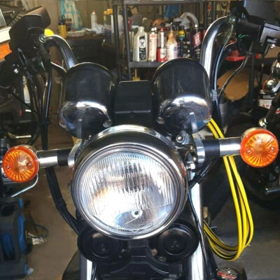 2x Indicadores ámbar de luz de giro de motocicleta para Suzuki V-Storm Katana 650 Foto 1 de 4