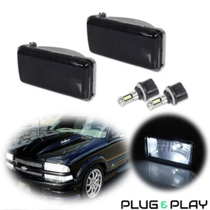Par de luces antiniebla/lámparas parachoques delantero lente ahumada estilo OE para Chevy S10/Blazer 98-04 - Imagen 1 de 10