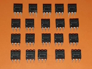 20x PC725V Optokoppler SHARP DIP-6 High Collector-Emitter Voltage - Bild 1 von 3