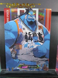 Jinbe SSR Tarjeta Rara Premium Una Pieza Anime Manga Coleccionable CCG OP - Imagen 1 de 4