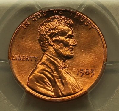 1985 Lincoln Cent PCGS MS67RD Free Shipping - Image 1 of 4