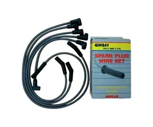 QW841 Spark Plug Wire Set 4 cyl. Chevrolet Pontiac GM AMC Oldsmobile 1979-1986 - Picture 1 of 1