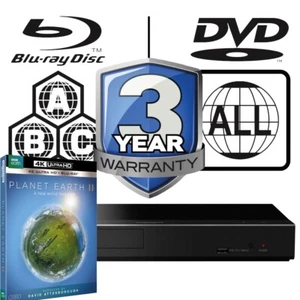 Panasonic Blu-ray Player DP-UB450 All Zone Code Free MultiRegion Planet Earth 2 - Picture 1 of 7