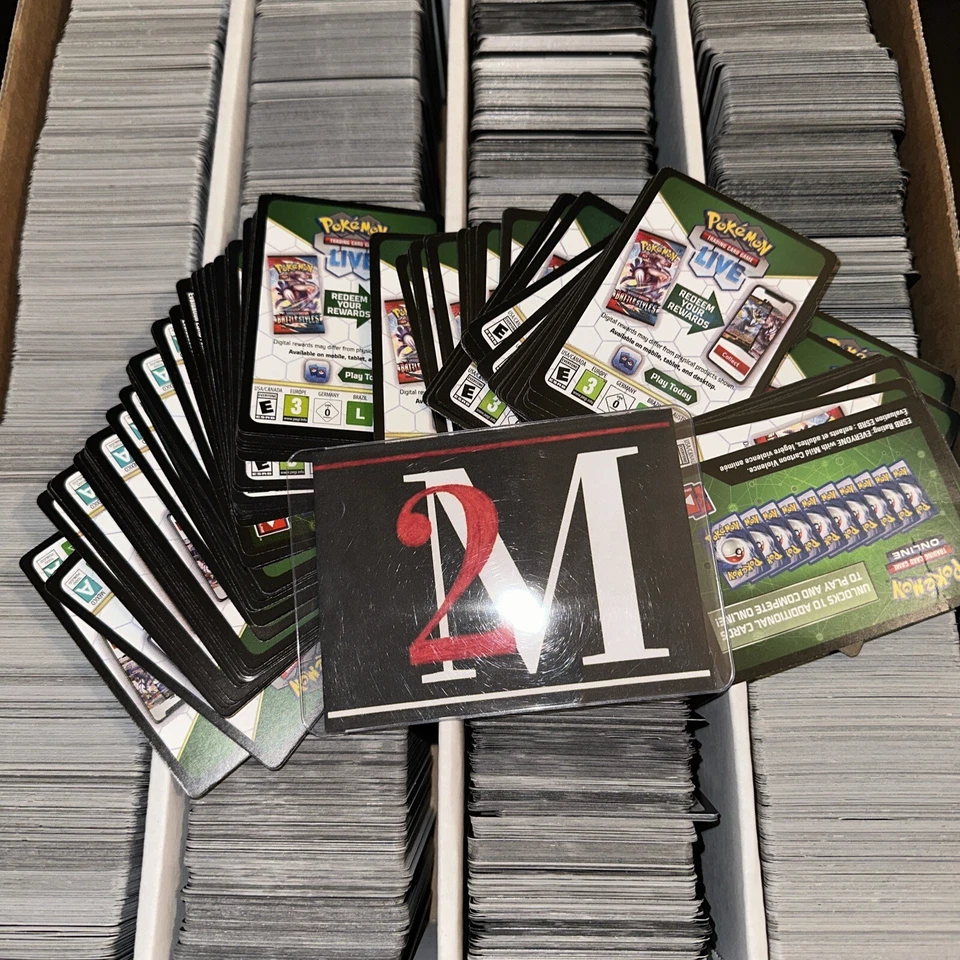 Pokemon TCG Online Unused Code Cards Sent By Message Fast Delivery Easy To Use - Image 1 of 1