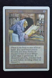 Magic The Gathering MTG LIBRARY OF LENG Unlimited Edition HP Heavily Played - Picture 1 of 2