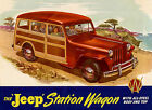 1948 Jeep Station Wagon - Promotional Advertising Poster
