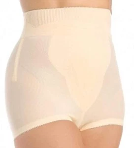 Rago Shapewear Diet Minded High Waist Contour Shaping Beige Brief Size 36/3XL - Picture 1 of 6