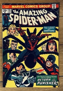 Marvel Amazing Spider-Man #135 2nd App of Punisher ORIGIN Tarantula Key 🔑 Fn - Picture 1 of 12