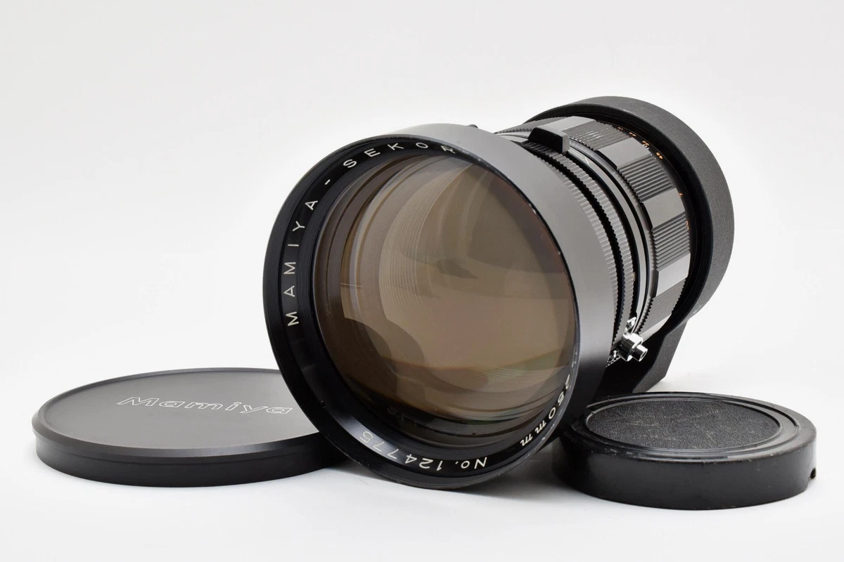 mamiya sekor 250mm f5 マミヤプレス #317-6 Mamiya 250mm Focal Camera Lenses for sale | eBay