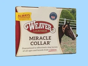 Weaver’s Miracle Collar for cribbers/wind-suckers / Large / Colour:Havana - Picture 1 of 6