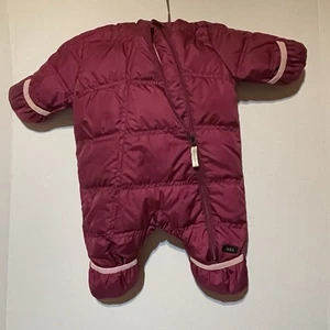 REI Co-op Bebé Plumón Bunting Traje 3M Con Capucha Traje de Nieve Cálido Invierno Conjunto - Imagen 1 de 5