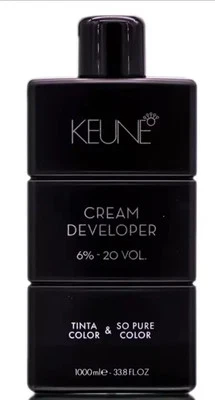 Keune Cream Developer 6%. 20 VOL 1000ML Free Shipping World Wide - Image 1 of 4