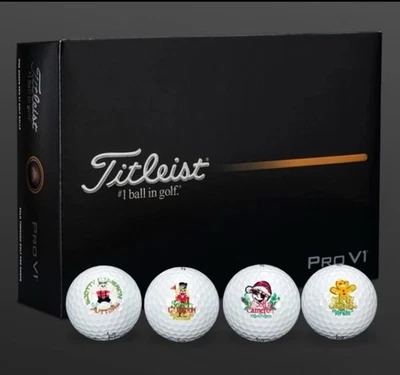Pelotas de golf Scotty Cameron Titleist Claus & Co. - Pro V1 - Docena Foto 1 de 3