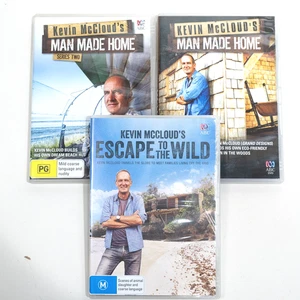 Grand Designs Man Made Home Series 1-2 & Escape to the Wild! DVD PAL - Excellent - Picture 1 of 7