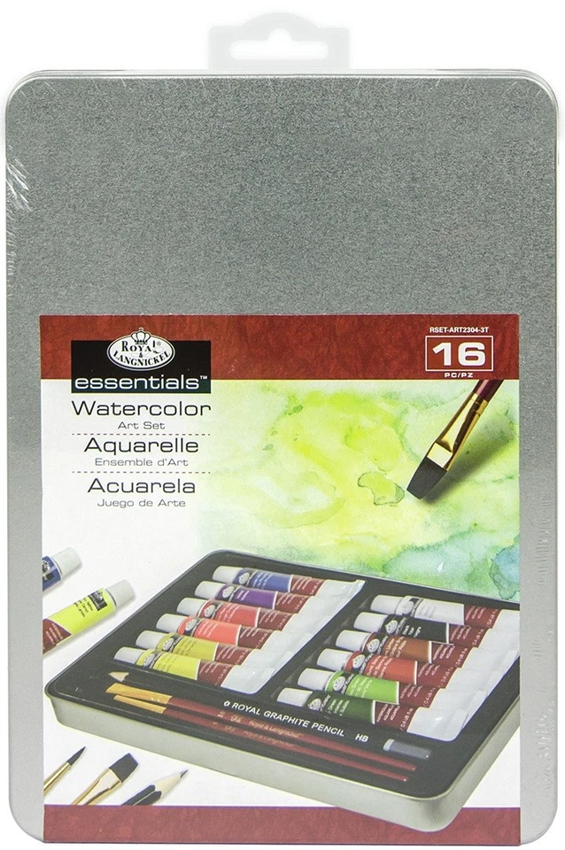 Juego de arte de pintura en acuarela Royal Brush RSET2304 con estaño- Foto 1 de 1
