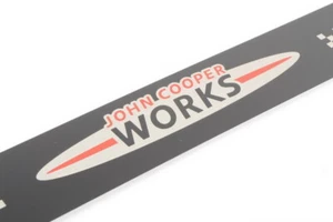 Mini Original R55 R56 R57 R58 R59 Jcw Schwarz Metall Tür Eingang Leiste 7406651 - Bild 1 von 1