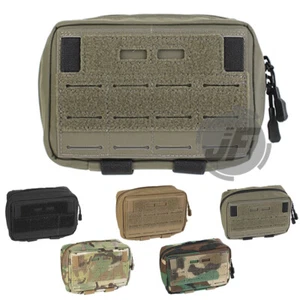 Tactical MOLLE Admin Map Pouch Utility EDC Tool Organizer Storage Bag Kit Pack - Picture 1 of 16