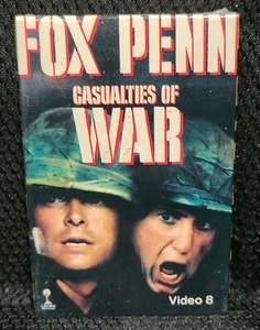 Casualties of War Video 8 8mm Video Cassette NEW & SEALED - Michael J. Fox - Imagen 1 de 6