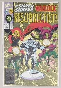 THE SILVER SURFER WARLOCK RESURRECTION ISSUE 1 MARVEL COMICS 1993 - Picture 1 of 1