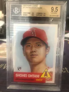 2018 Topps Living Shohei Ohtani RC Rookie #7 BGS 9.5 GEM MINT - Picture 1 of 1
