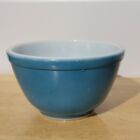 Vintage Pyrex 401 Primary Blue 1 1/2 Pint Mixing Nesting Serving Bowl