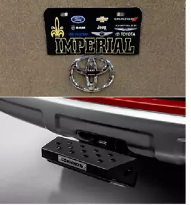 GO RHINO HS-10 SKID PLATE HITCH STEP PTN933522C - Picture 1 of 3