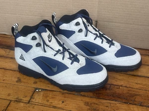 Nike Para Hombre ACG Torre Mid WP FD0212-100 Marrón Orewood Claro Azul Marino Talla 8 Nuevo - Imagen 1 de 15