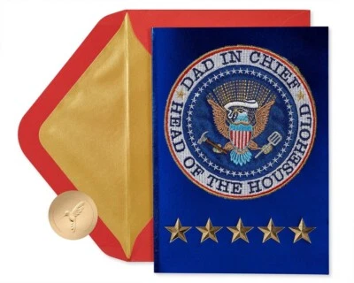 Papyrus Father's Day Card | Dad in Chief - Image 1 of 4