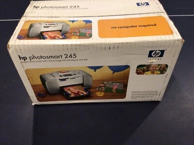 HP Photosmart Portable Digital Photo Printer Photosmart 245 SEALED - Image 1 of 4