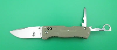 Faca de bolso dobrável tática The Bone Collector Soldier BC831-DE bronzeada - Imagem 1 de 4