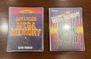 Nightingale Conant ADVANCED MEGA MEMORY Kevin Trudeau Cassettes & VHS Audio Book - Picture 1 of 6